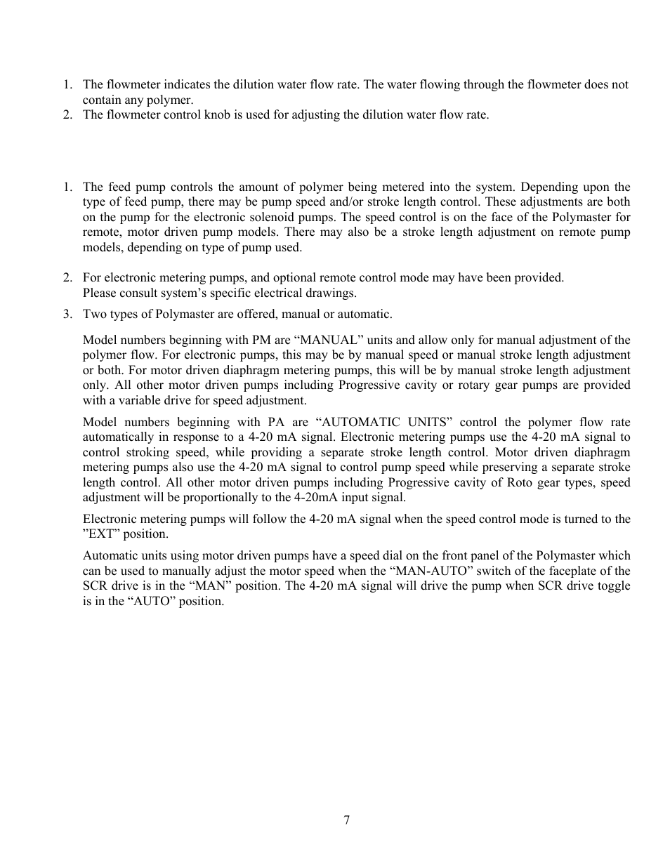 Pump Solutions Group Neptune Polymaster Liquid Polymer Blend & Feed System User Manual | Page 12 / 34