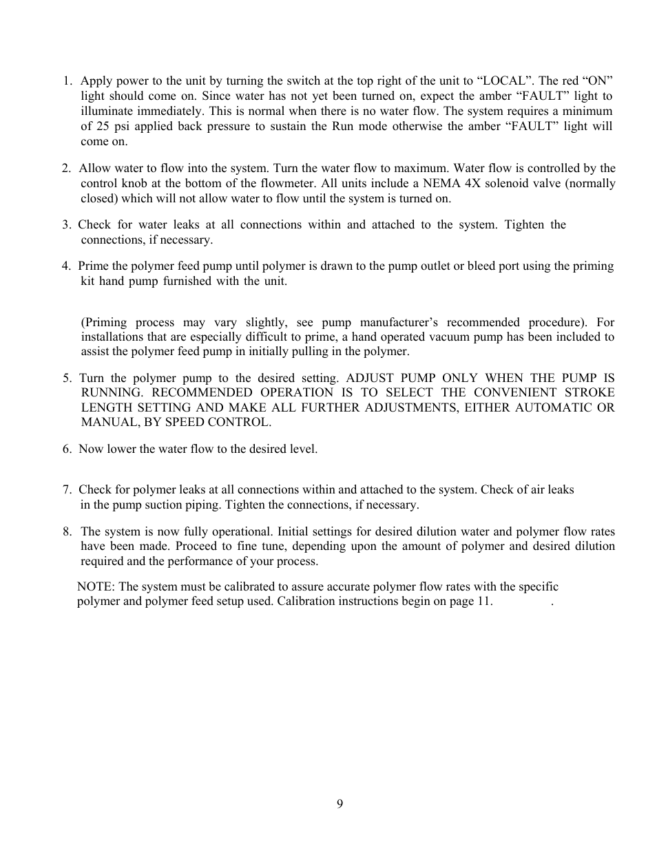 Pump Solutions Group Neptune Polymaster Liquid Polymer Blend & Feed System User Manual | Page 14 / 34