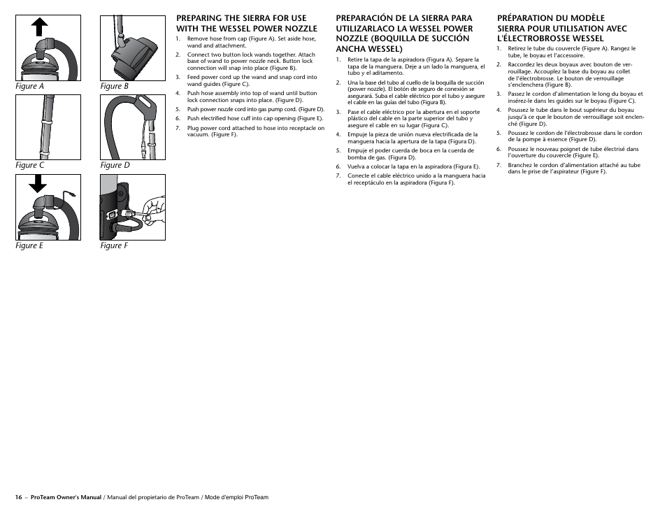 ProTeam Sierra User Manual | Page 18 / 24