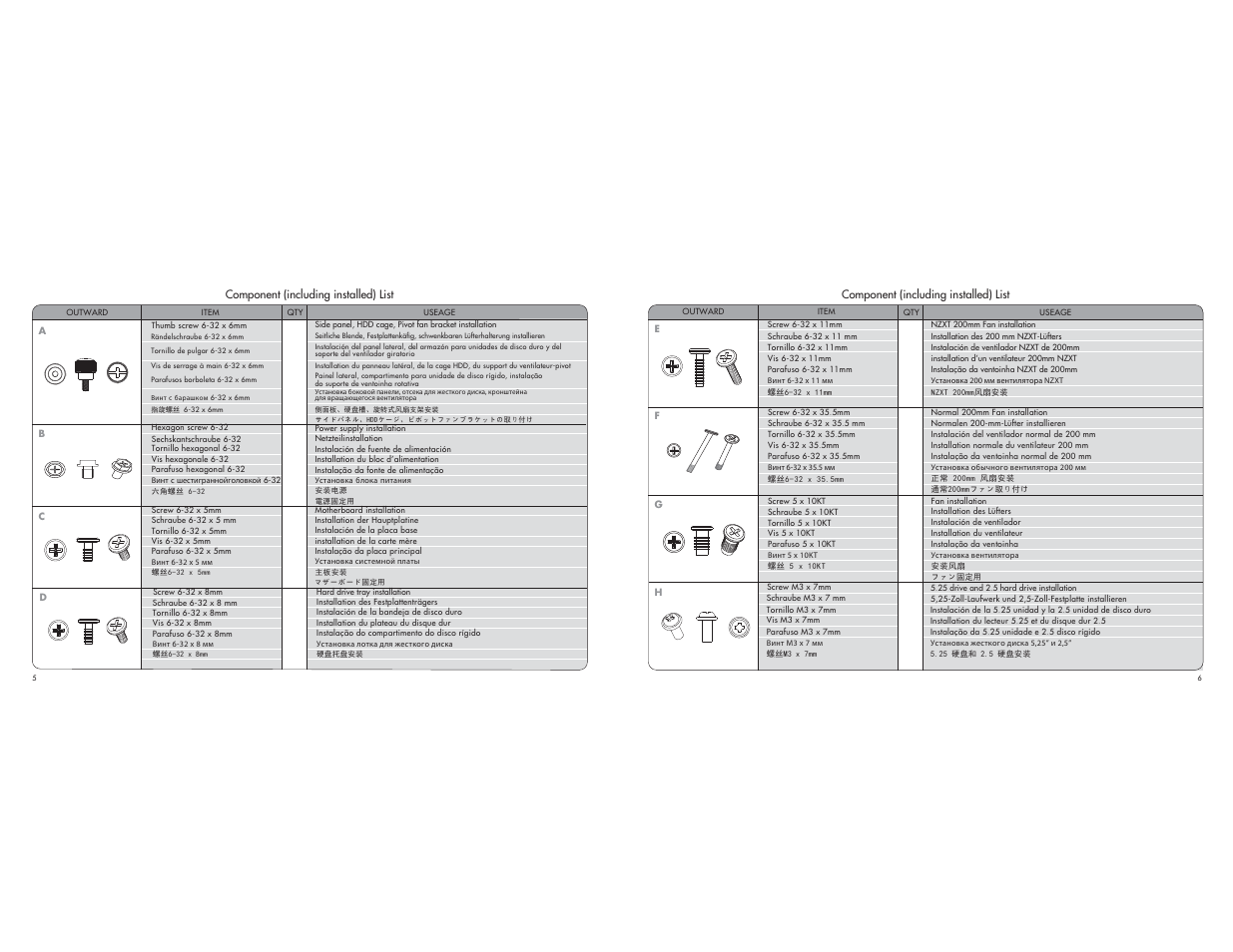 NZXT Phantom 630 User Manual | Page 4 / 14