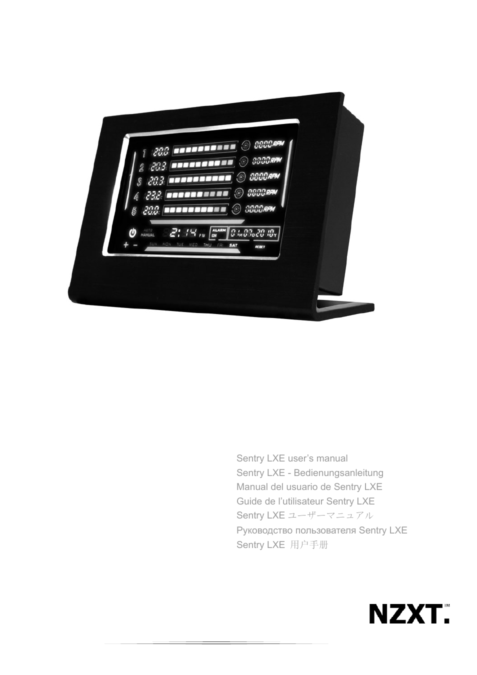 NZXT Sentry LXE User Manual | 15 pages