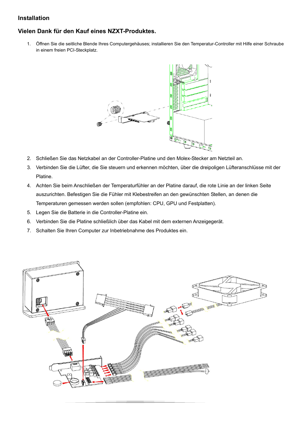NZXT Sentry LXE User Manual | Page 3 / 15