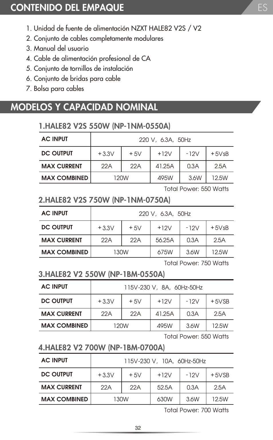 NZXT HALE82 v2 550W User Manual | Page 34 / 54