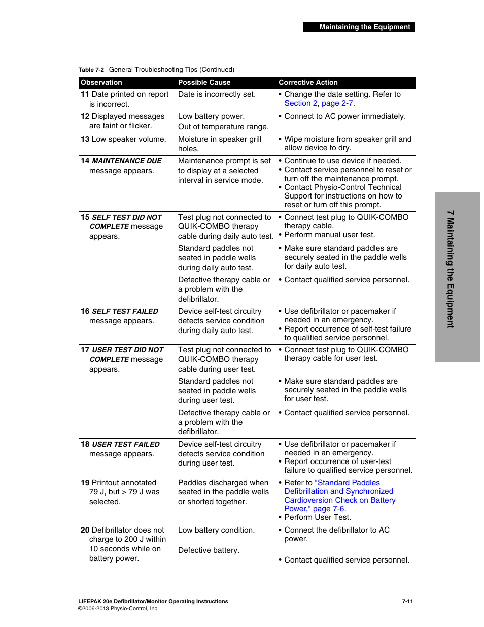 Physio-Control LIFEPAK 20e User Manual | Page 133 / 218