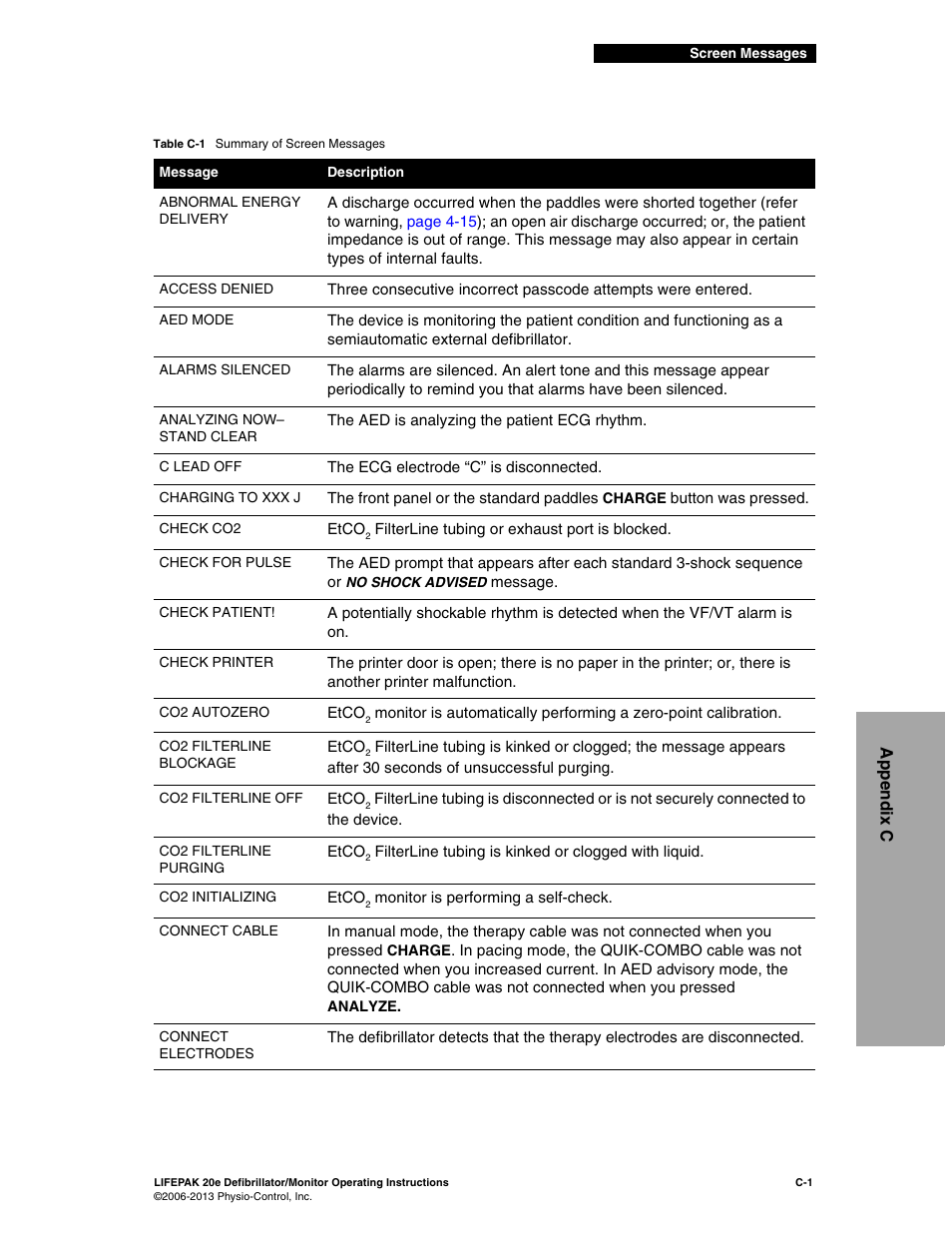 Physio-Control LIFEPAK 20e User Manual | Page 179 / 218