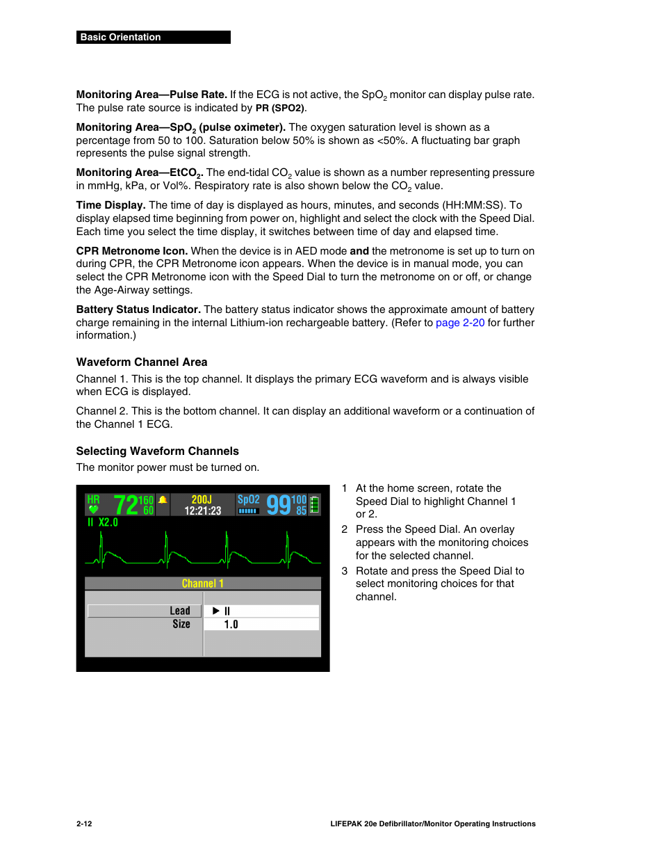 Physio-Control LIFEPAK 20e User Manual | Page 34 / 218