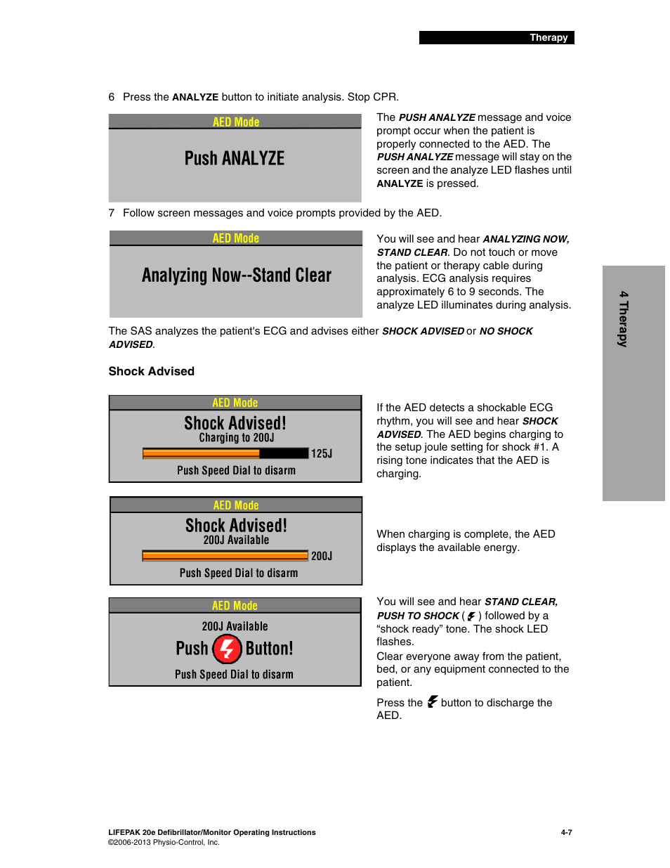 Physio-Control LIFEPAK 20e User Manual | Page 77 / 218