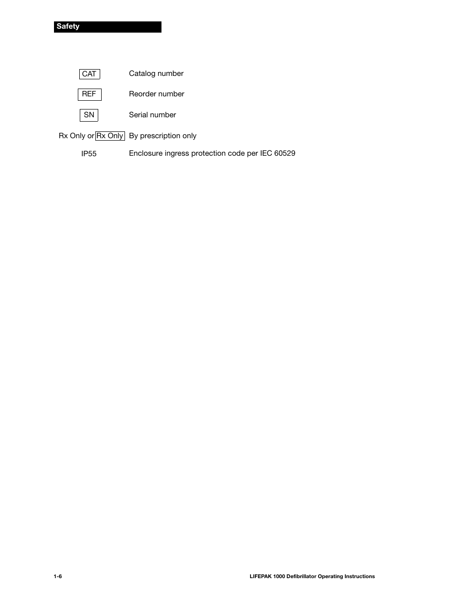 Physio-Control LIFEPAK 1000 User Manual | Page 16 / 86