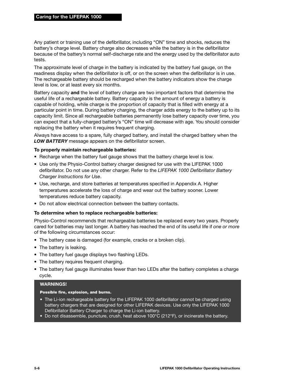 Physio-Control LIFEPAK 1000 User Manual | Page 44 / 86