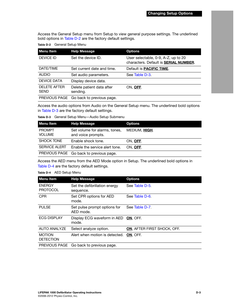 Physio-Control LIFEPAK 1000 User Manual | Page 73 / 86