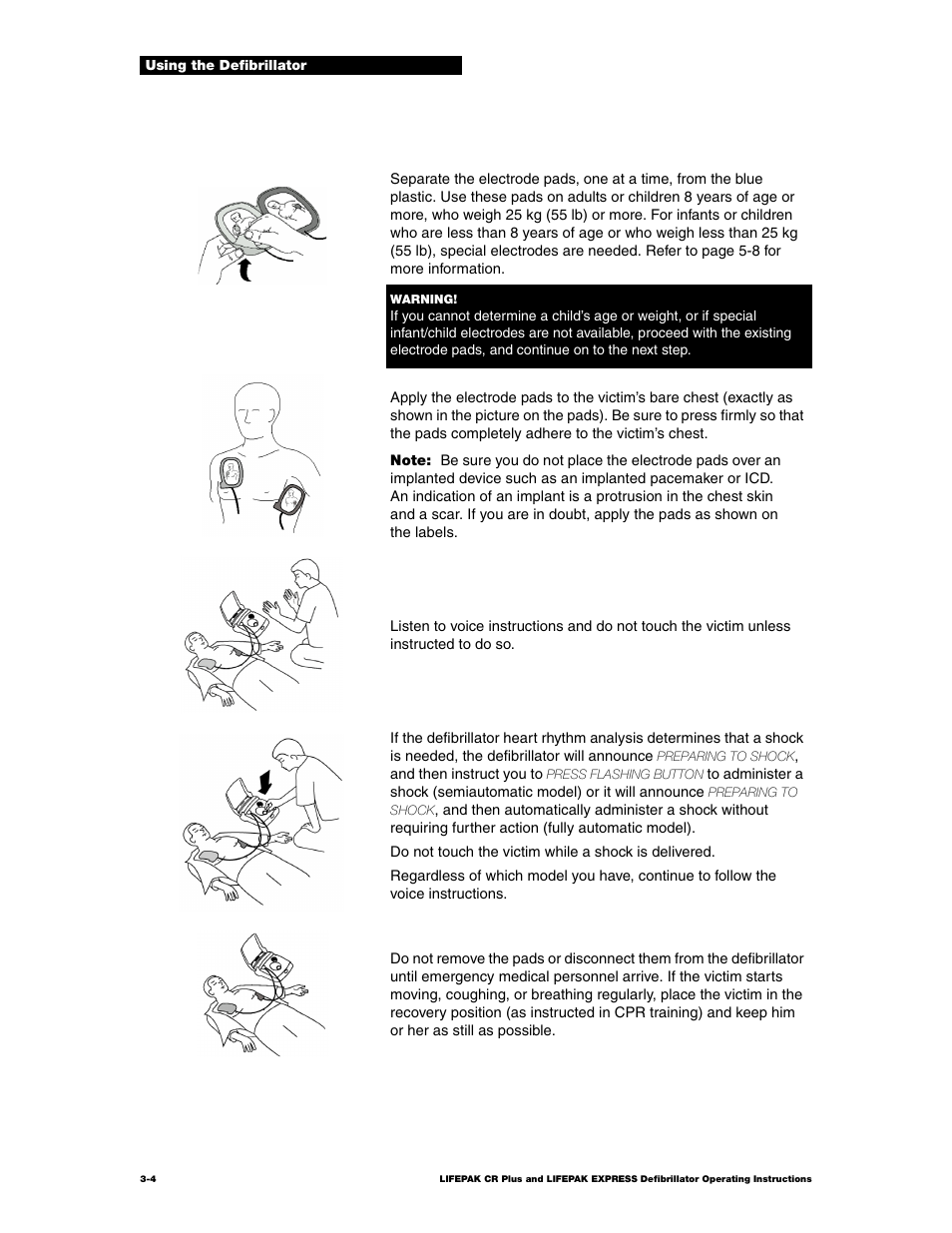 Physio-Control LIFEPAK CR Plus User Manual | Page 30 / 80