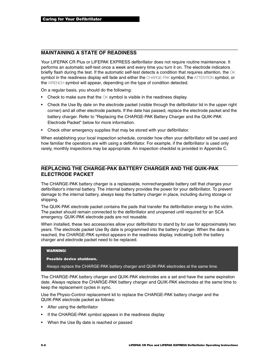 Physio-Control LIFEPAK CR Plus User Manual | Page 40 / 80
