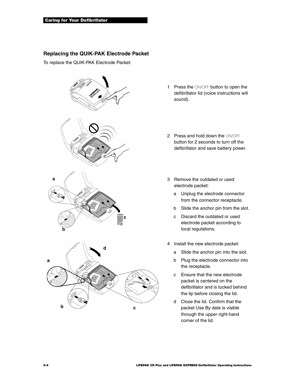 Physio-Control LIFEPAK CR Plus User Manual | Page 44 / 80