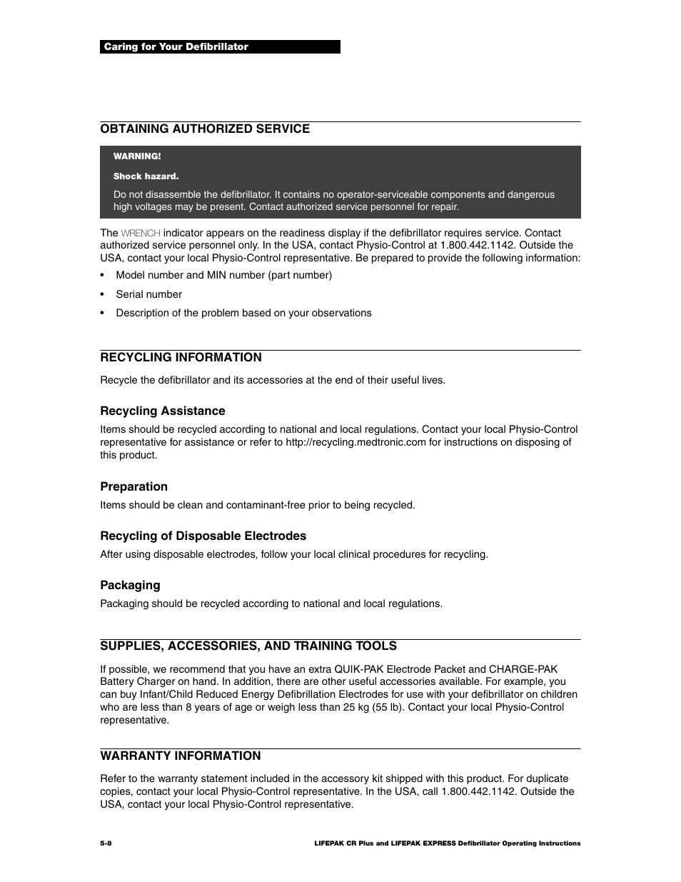 Physio-Control LIFEPAK CR Plus User Manual | Page 46 / 80