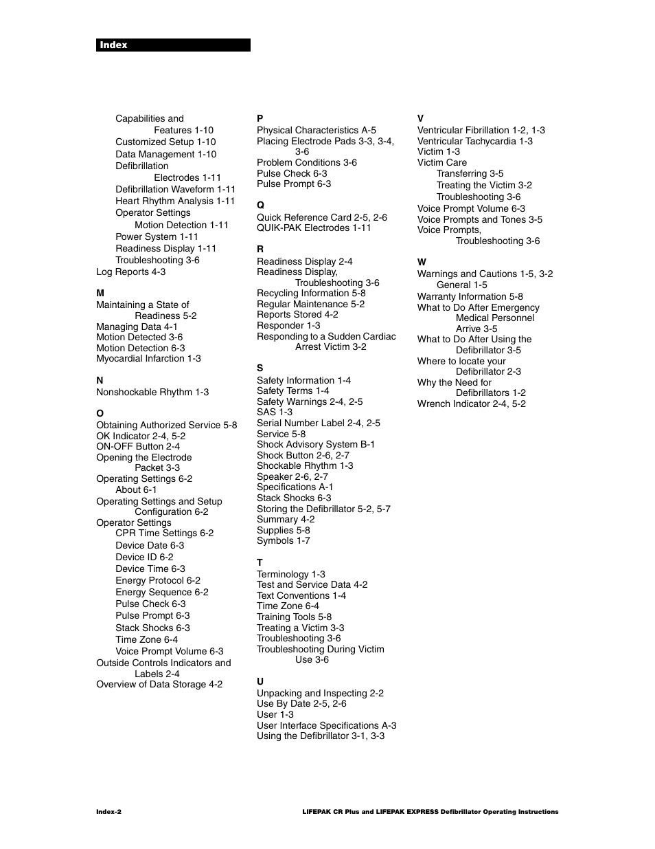 Physio-Control LIFEPAK CR Plus User Manual | Page 78 / 80