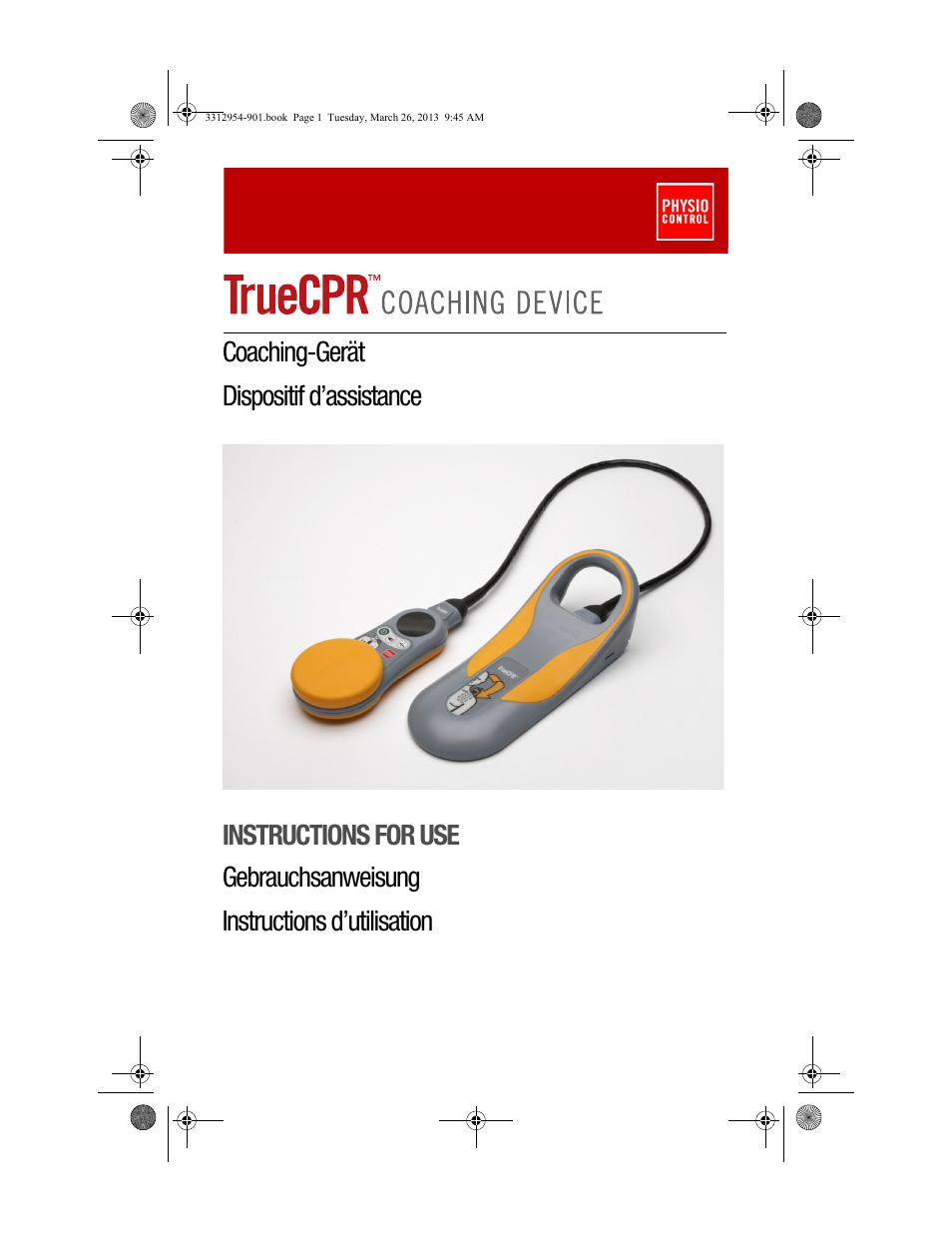 Physio-Control TrueCPR User Manual | 84 pages