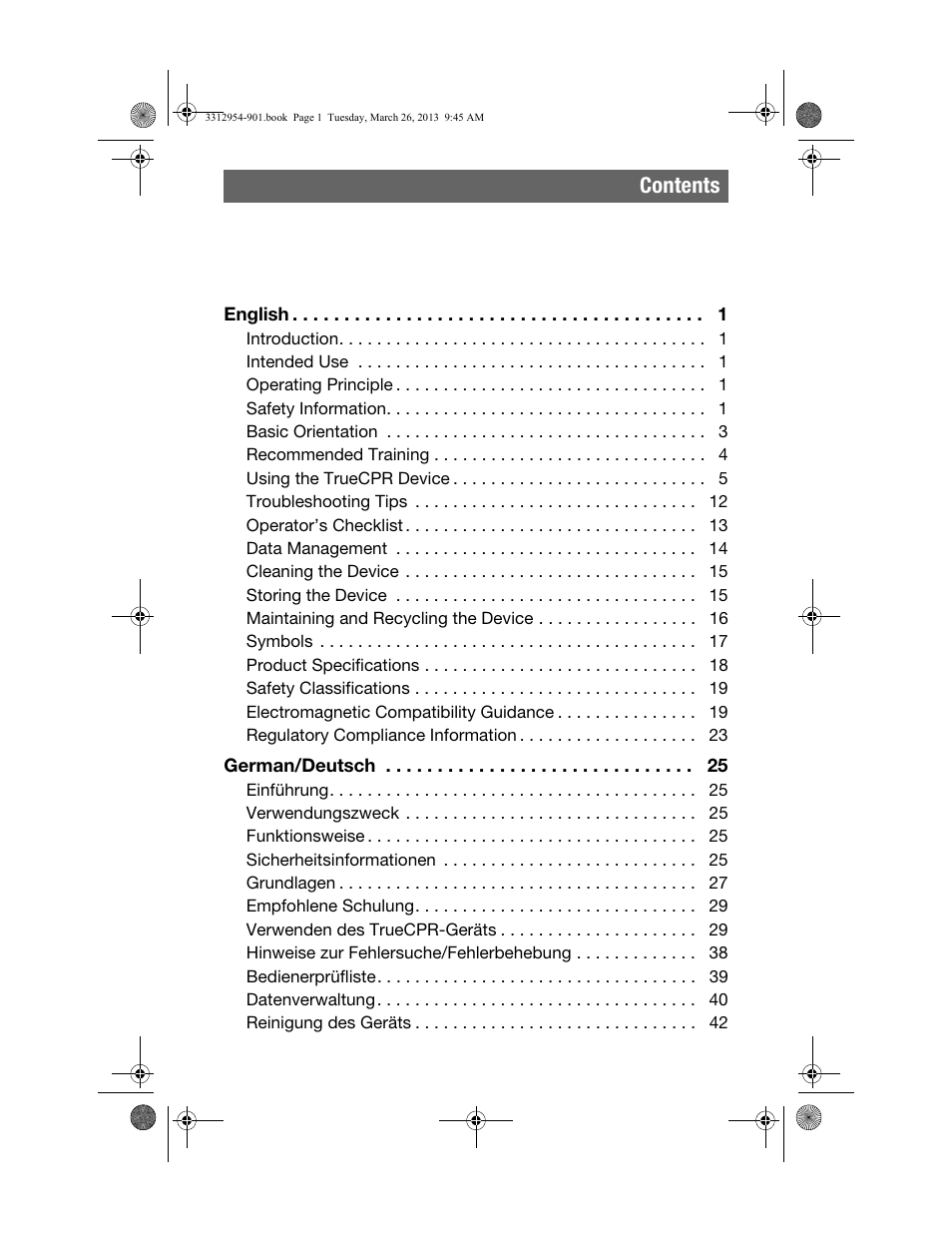 Physio-Control TrueCPR User Manual | Page 3 / 84