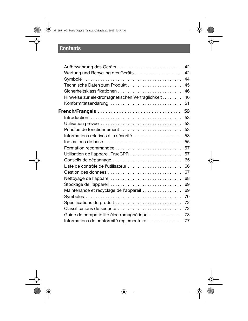 Physio-Control TrueCPR User Manual | Page 4 / 84