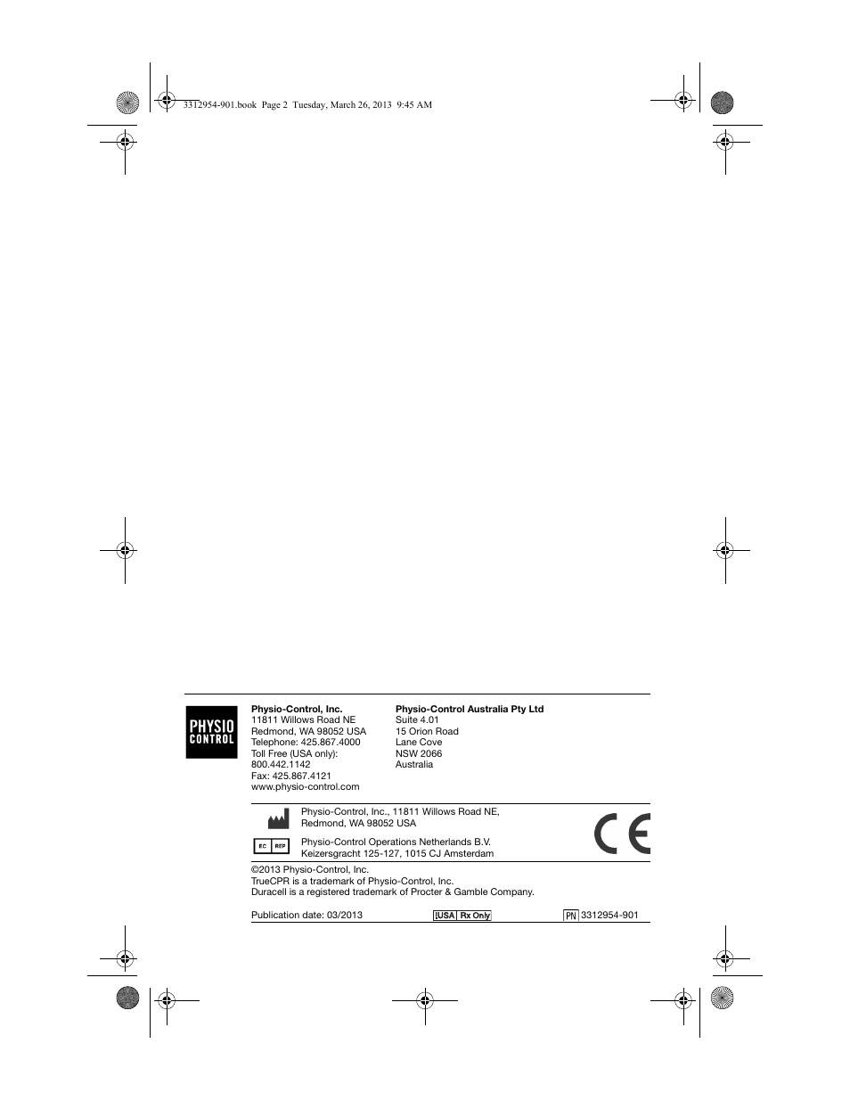 Physio-Control TrueCPR User Manual | Page 84 / 84