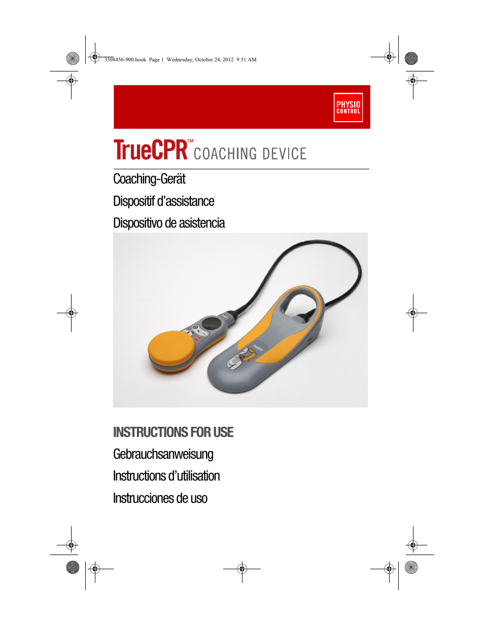 Physio-Control TrueCPR User Manual | 106 pages