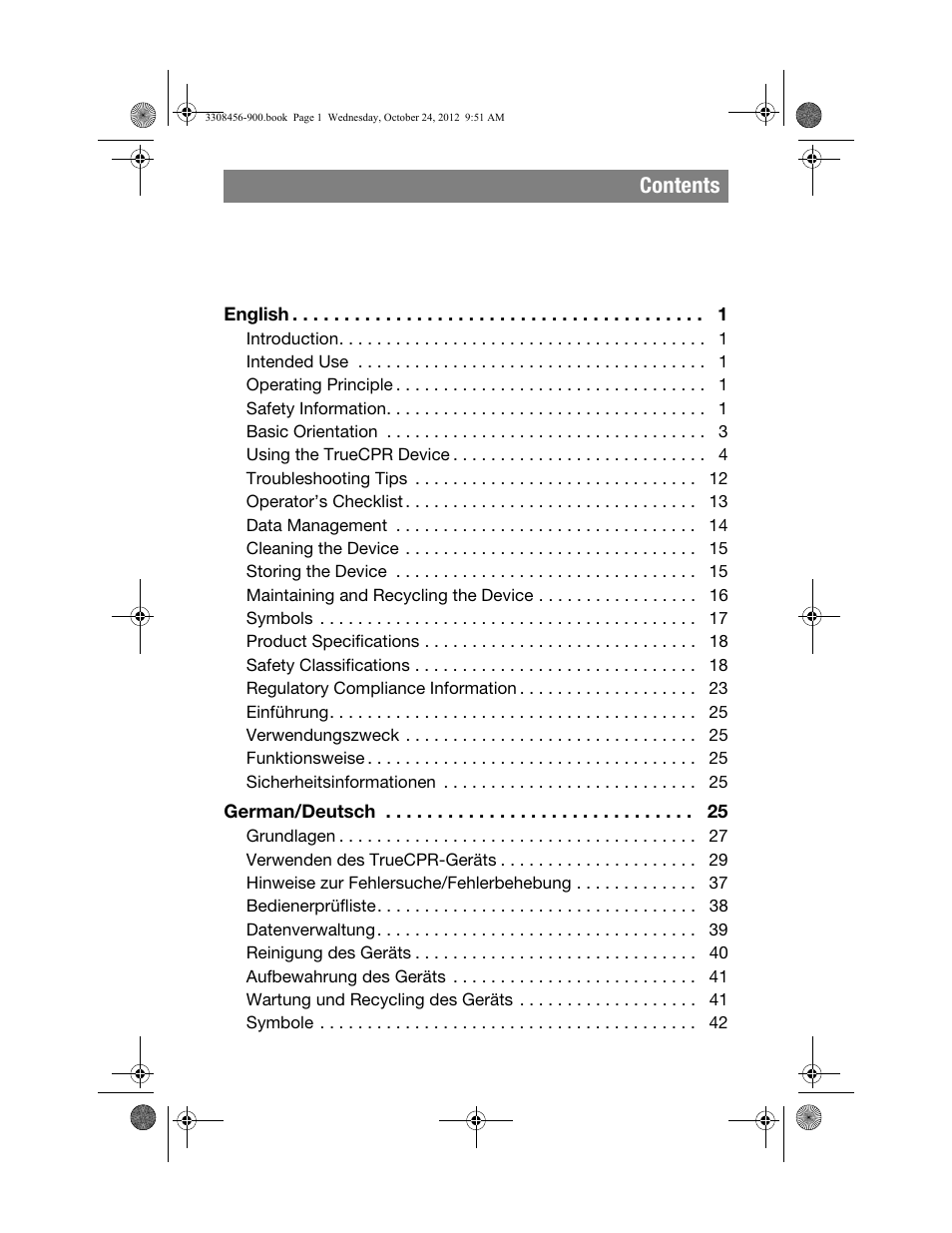 Physio-Control TrueCPR User Manual | Page 3 / 106