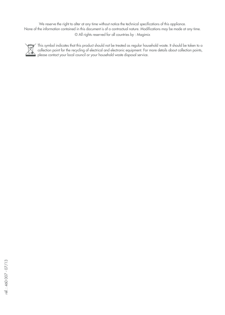 Magimix COMPACT 3200 XL User Manual | Page 77 / 79
