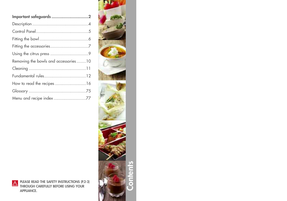 Con te nt s | Magimix MINI PLUS User Manual | Page 3 / 45