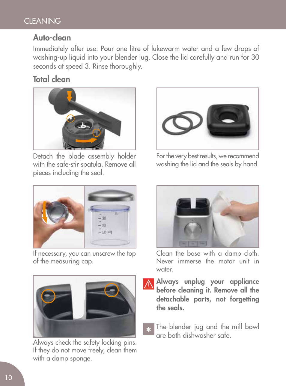 Magimix BLENDER User Manual | Page 11 / 65