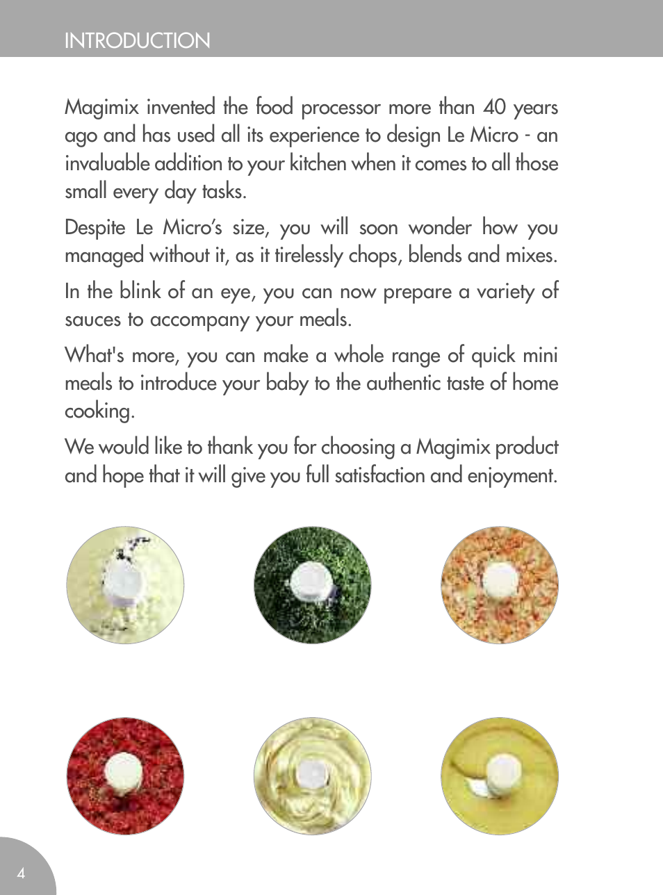 Magimix MICRO User Manual | Page 8 / 52