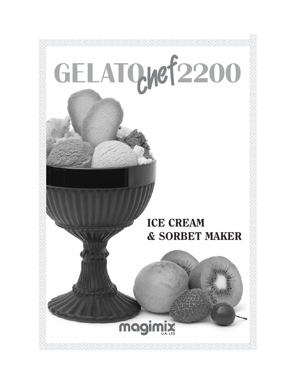 Ice cream & sorbet maker | Magimix GELATO CHEF 2200 User Manual | Page 10 / 20