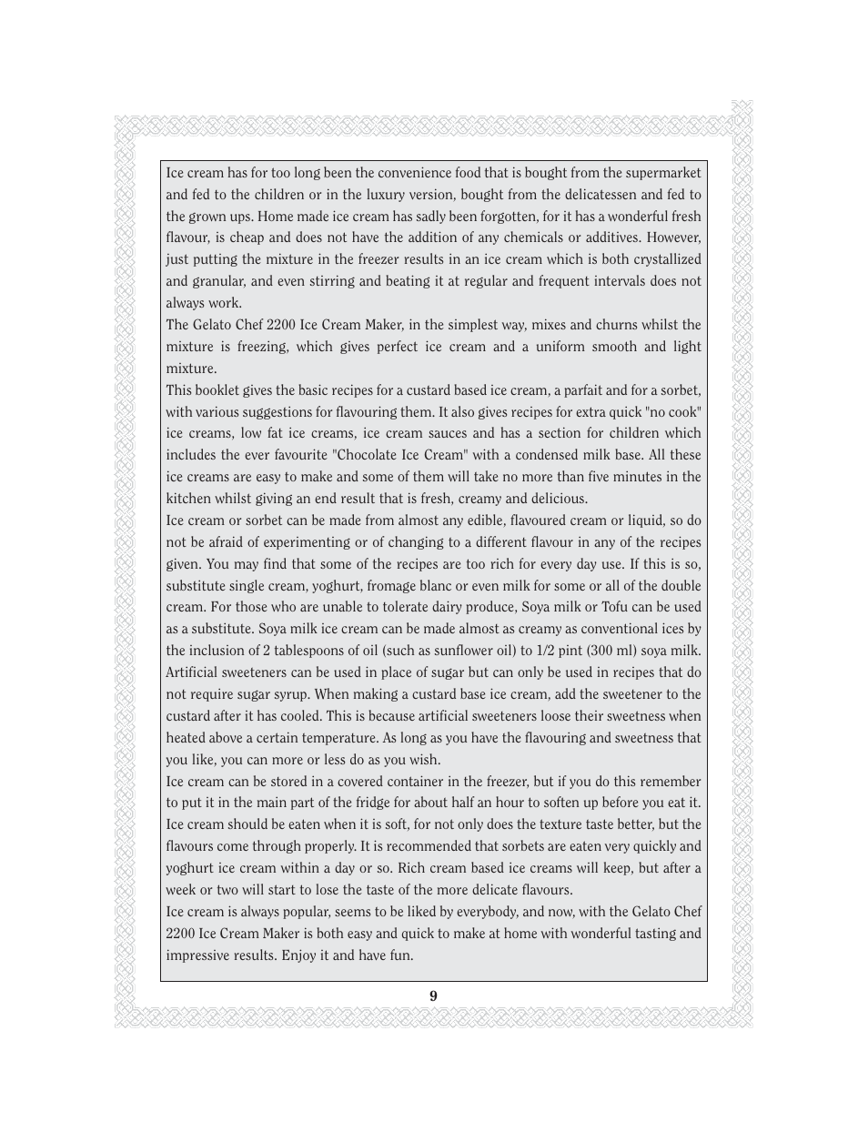 Magimix GELATO CHEF 2200 User Manual | Page 11 / 20