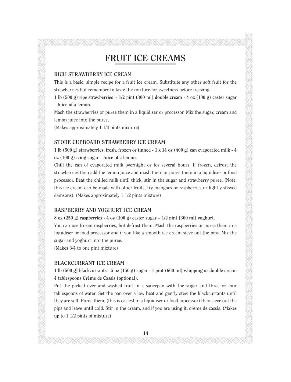 Fruit ice creams | Magimix GELATO CHEF 2200 User Manual | Page 16 / 20