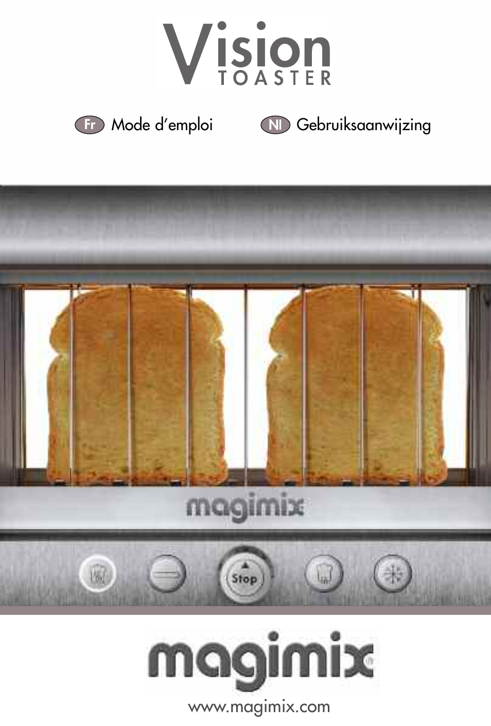 Magimix VISION TOASTER User Manual | 16 pages