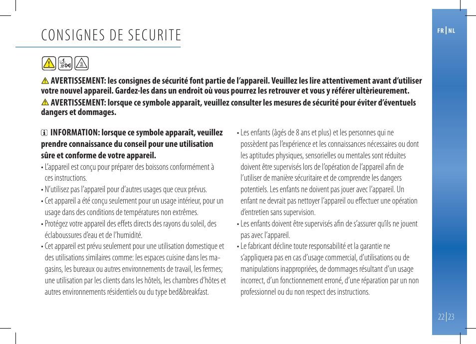 Magimix M100 AUTOMATIC User Manual | Page 23 / 48