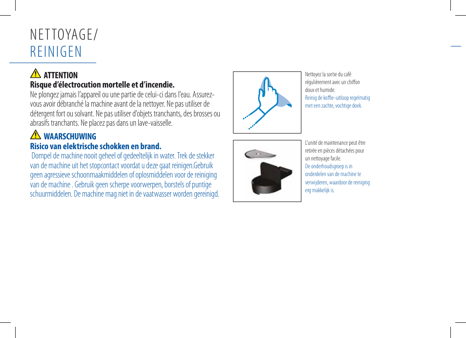 "(& reinigen | Magimix M100 AUTOMATIC User Manual | Page 42 / 48