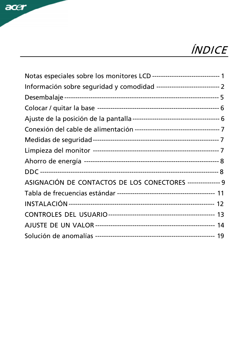 Acer X163H User Manual | 22 pages