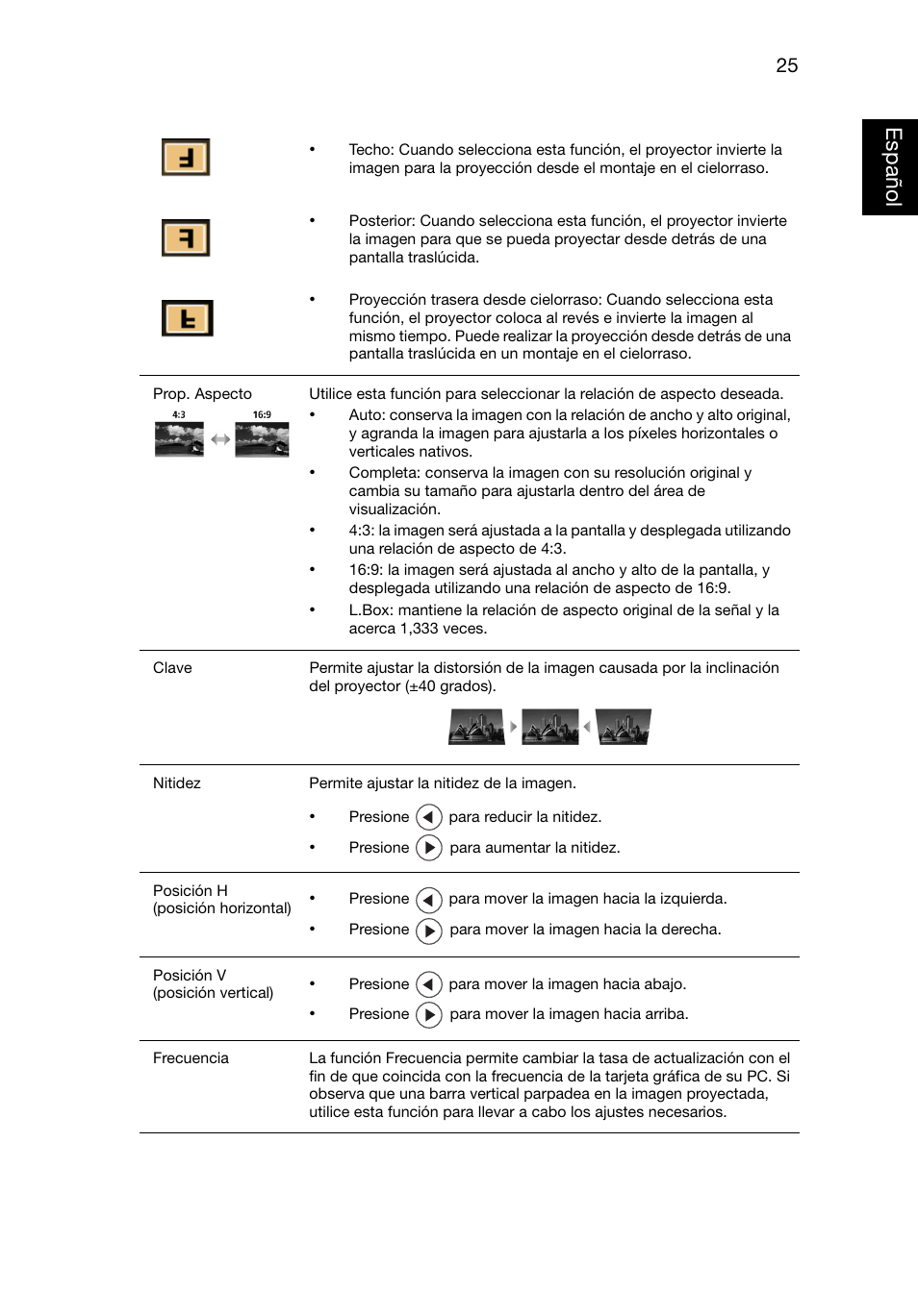 Acer X1220 User Manual | Page 34 / 67