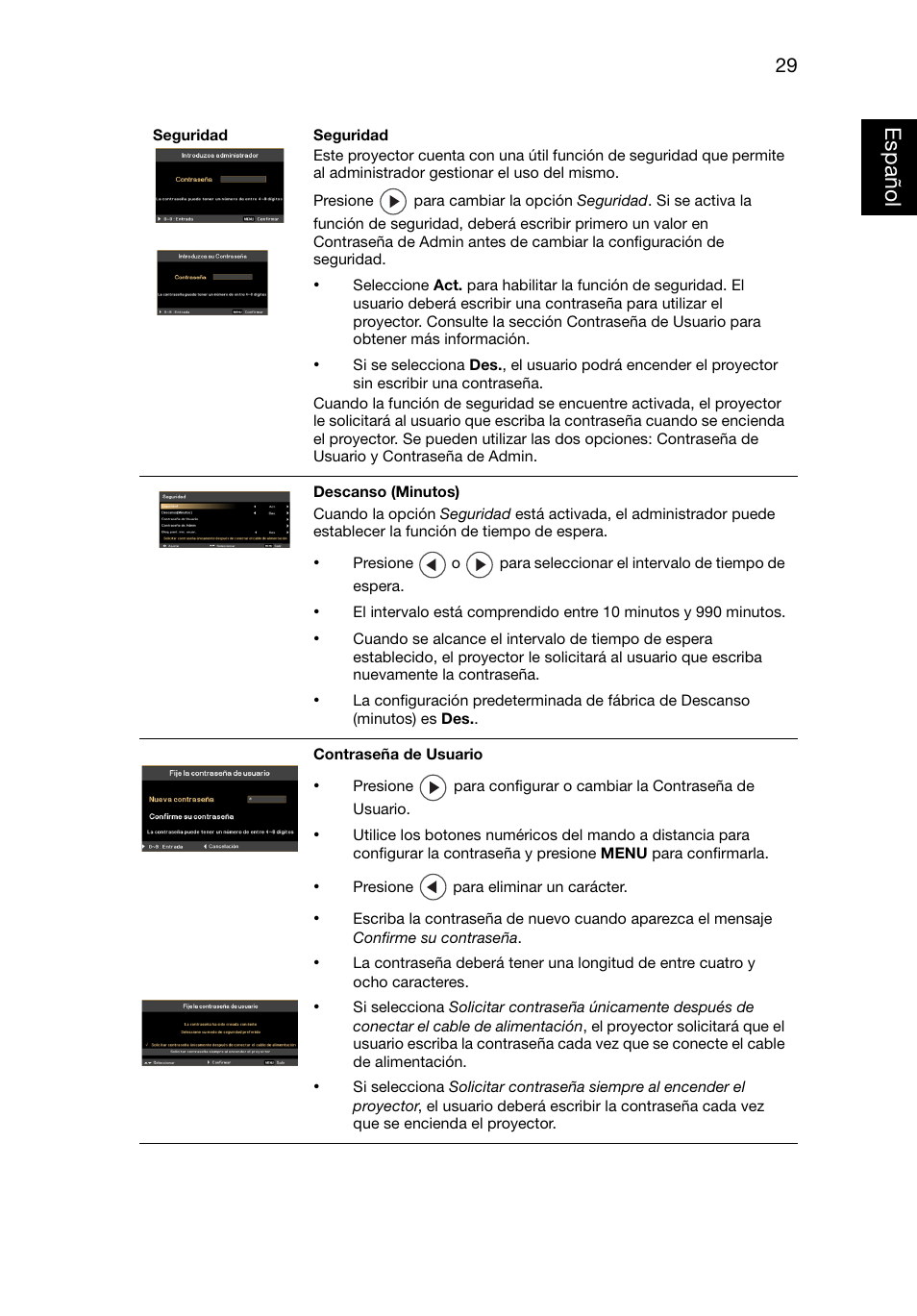 Acer X1220 User Manual | Page 38 / 67