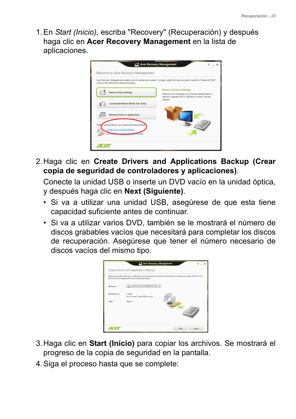 Acer Aspire E1-470PG User Manual | Page 23 / 101