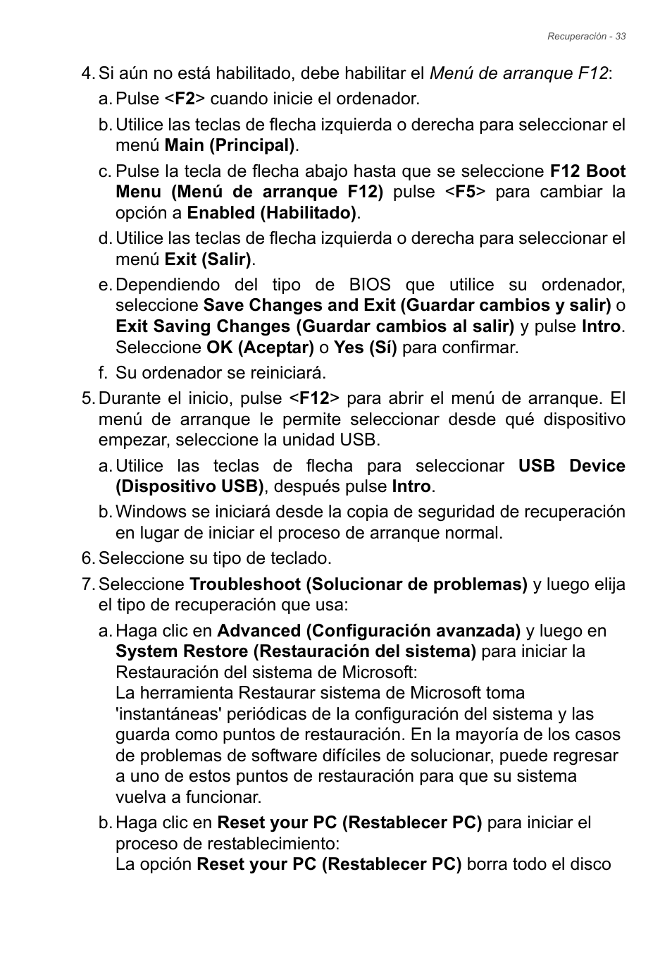 Acer Aspire E1-470PG User Manual | Page 33 / 101