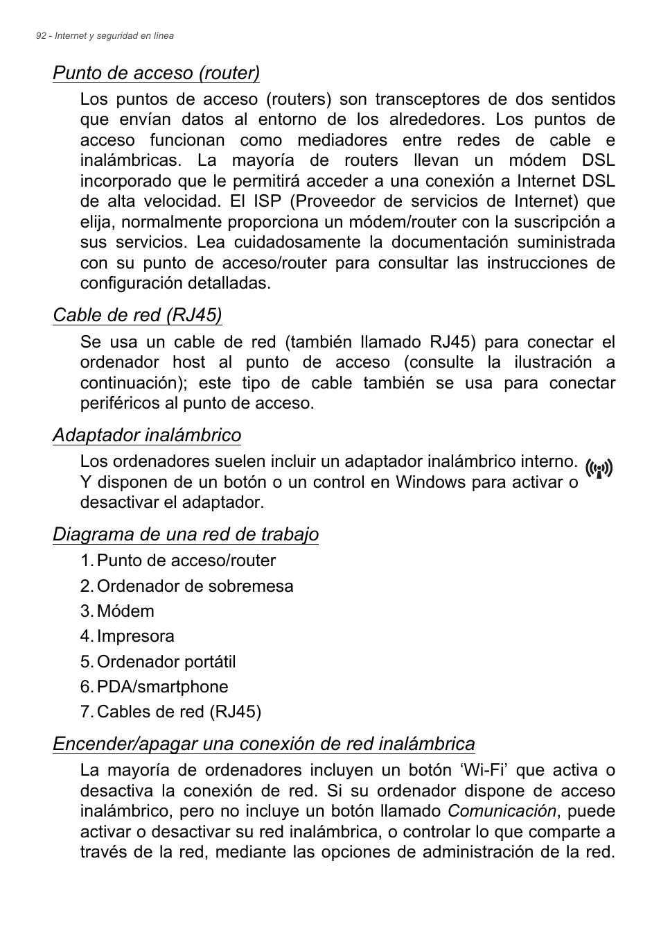 Acer Aspire E1-470PG User Manual | Page 92 / 101