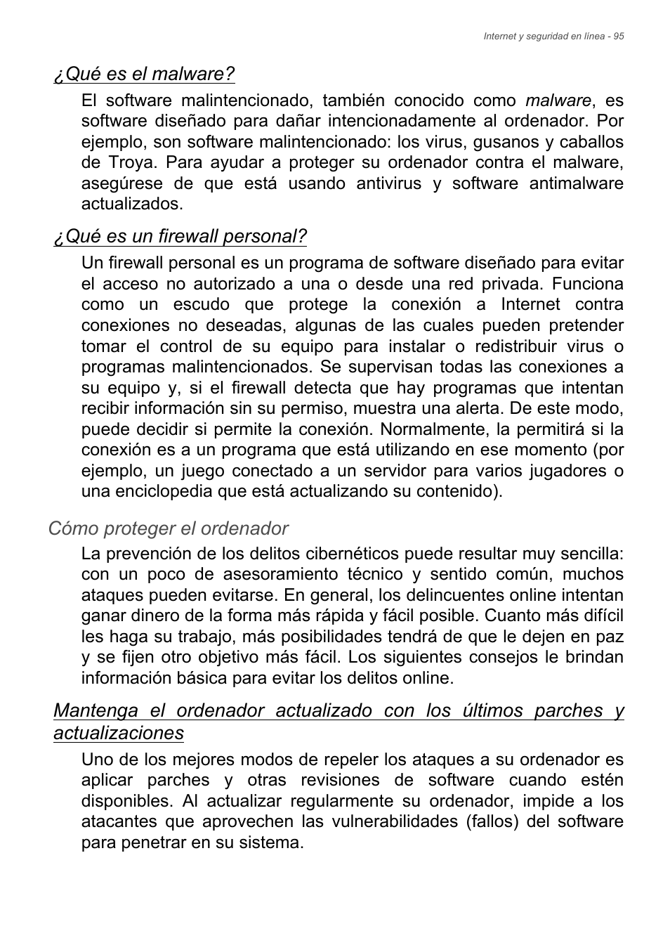 Acer Aspire E1-470PG User Manual | Page 95 / 101