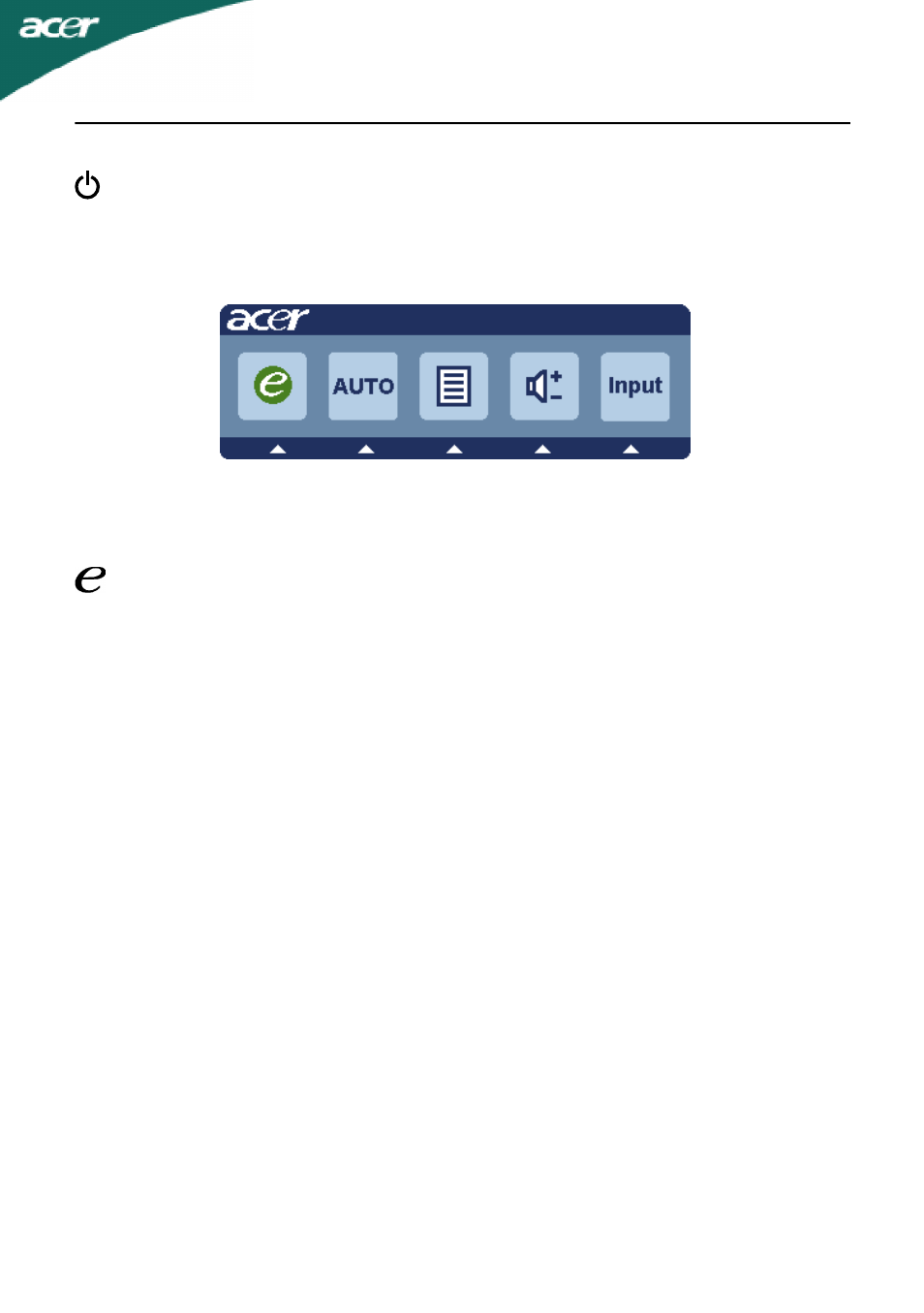 Controles del usuario | Acer A191HQL User Manual | Page 14 / 23