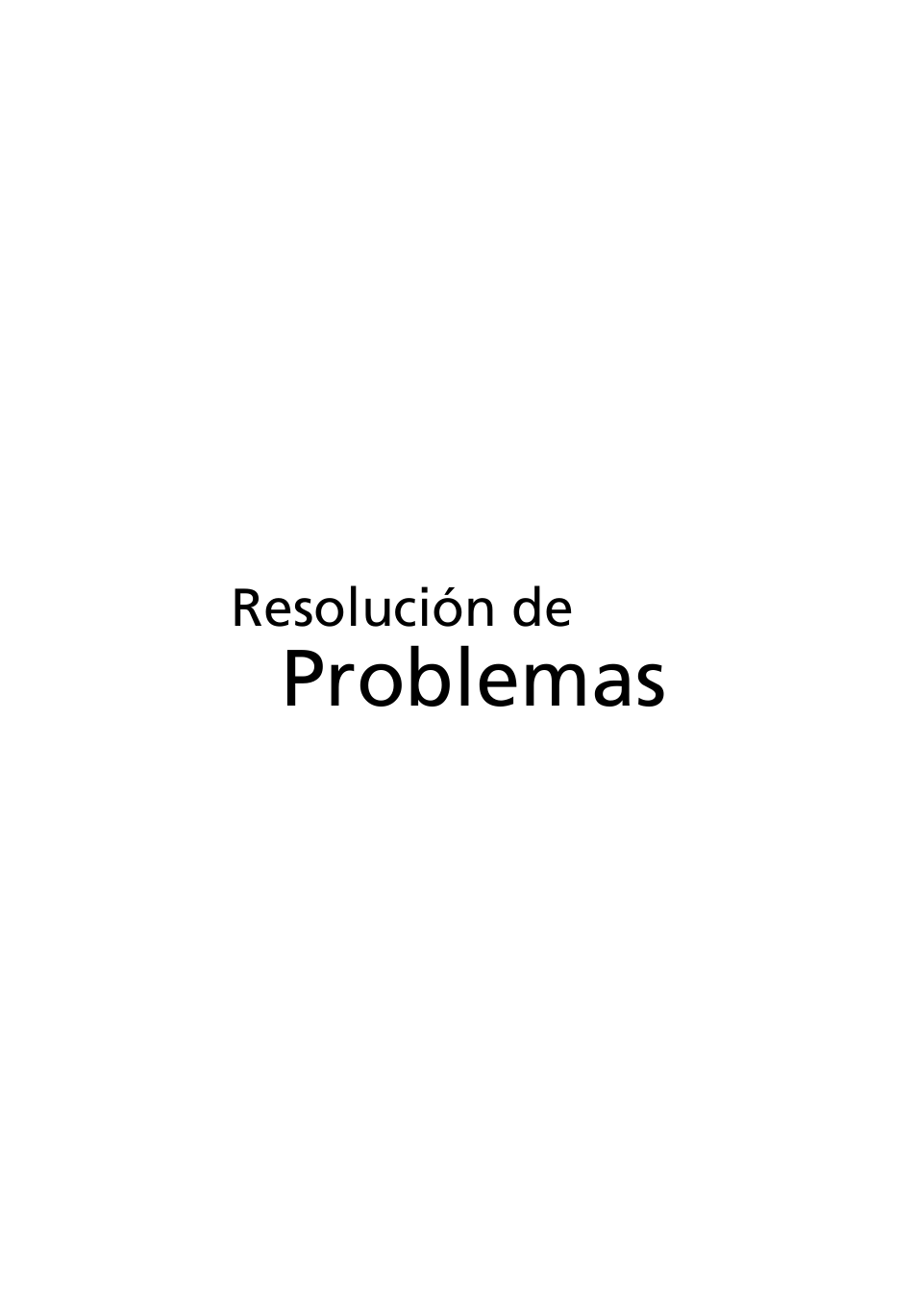 Resolución de problemas, Problemas | Acer Ferrari 3200 User Manual | Page 73 / 106