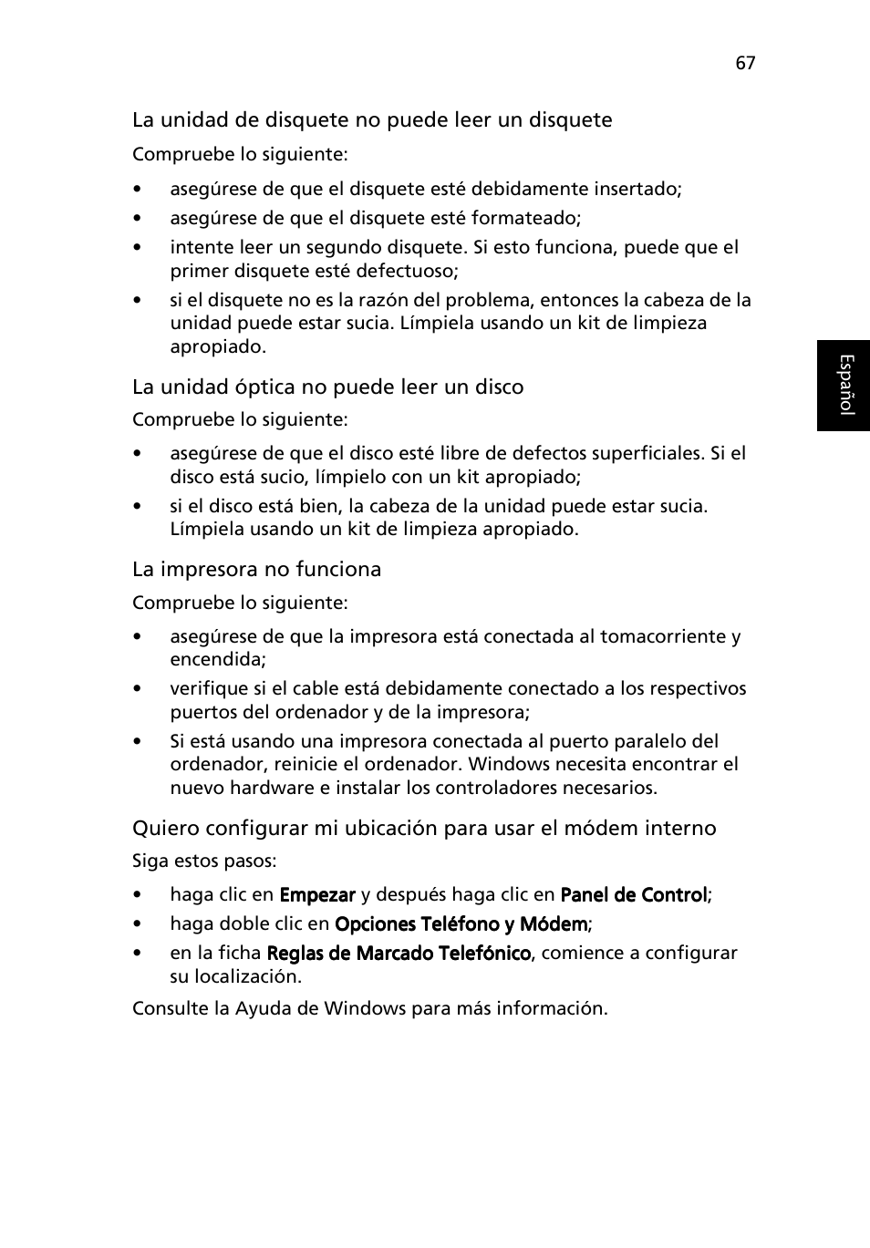 Acer Ferrari 3200 User Manual | Page 77 / 106