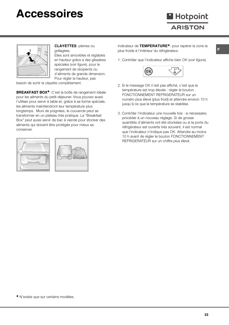 Accessoires | Ariston MBT 2012 HA User Manual | Page 33 / 72