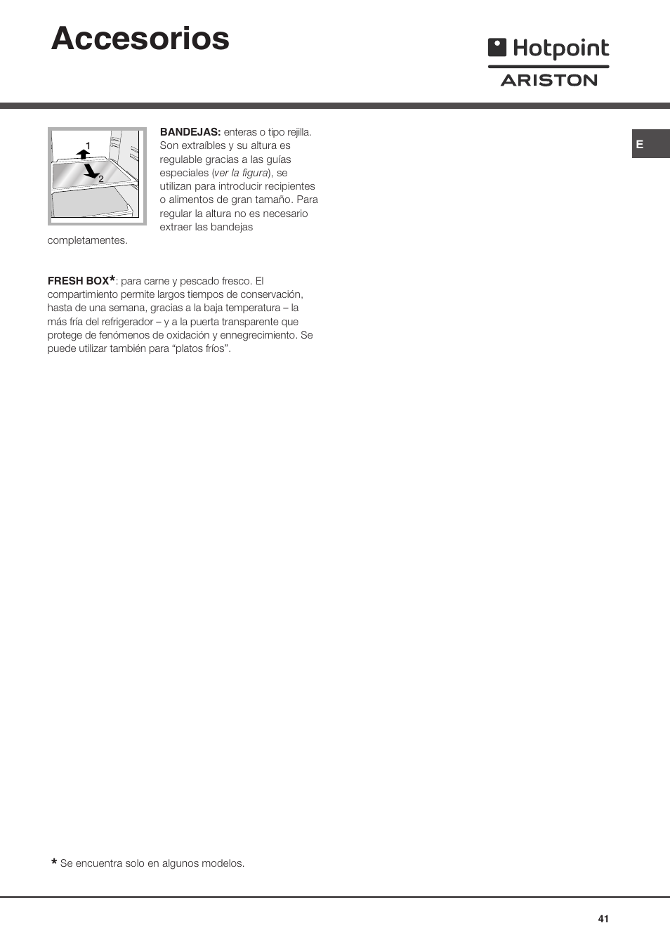 Accesorios | Ariston MBT 2022 HA User Manual | Page 41 / 72