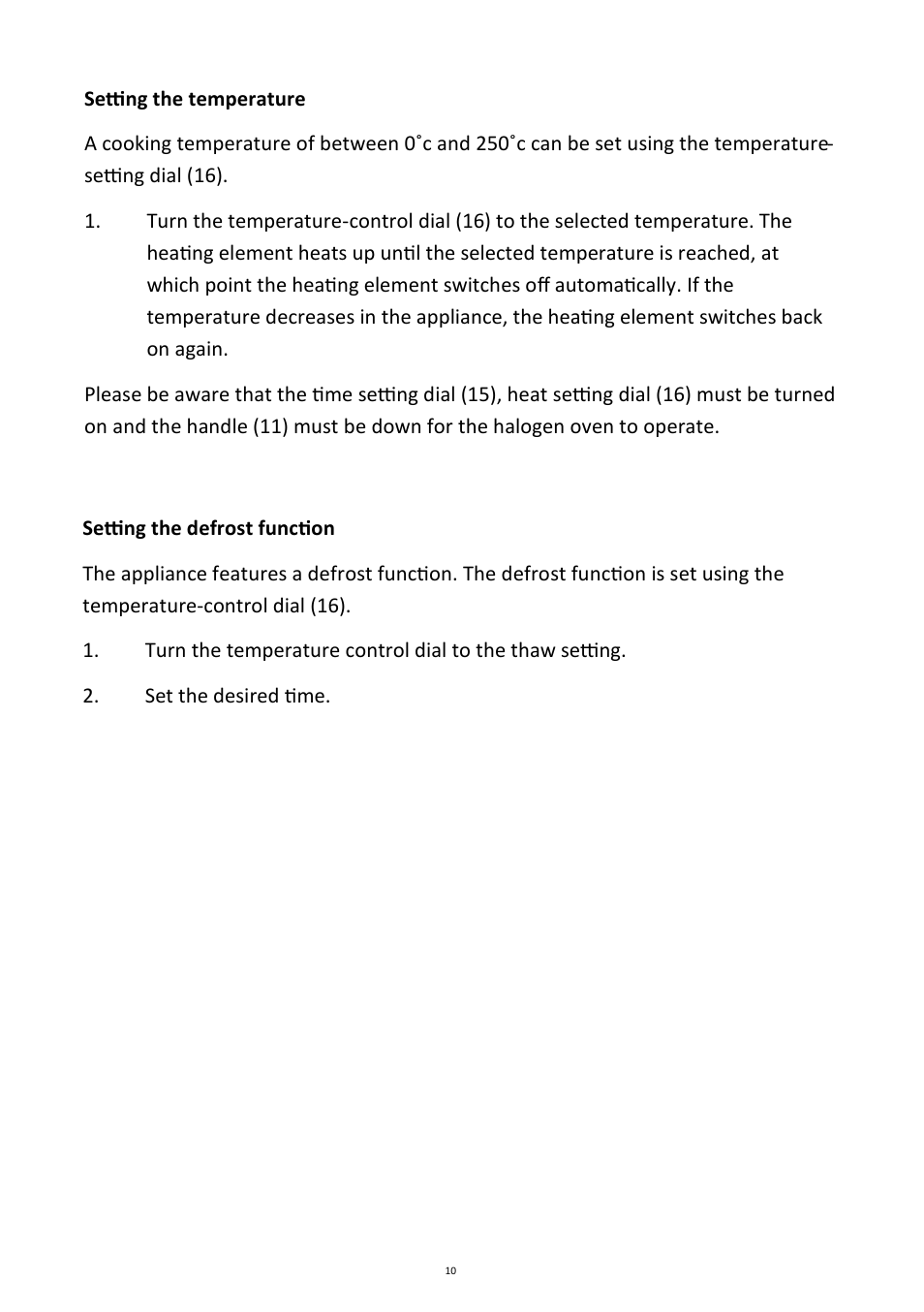 Andrew James AJ000401 Air Fryer for 12 Litre halogen Oven User Manual | Page 10 / 30