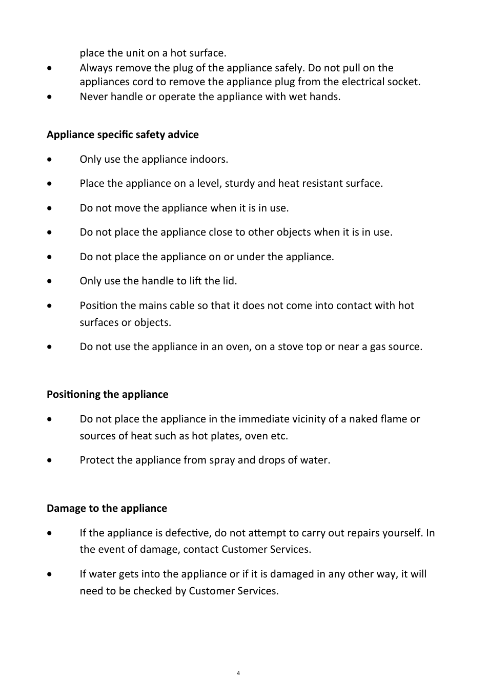 Andrew James AJ000401 Air Fryer for 12 Litre halogen Oven User Manual | Page 4 / 30