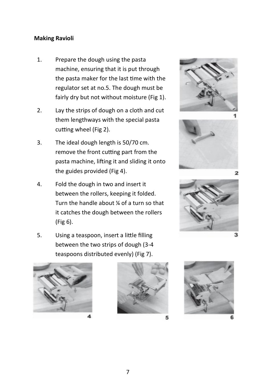 Andrew James AJ000135 Pasta Maker User Manual | Page 7 / 9